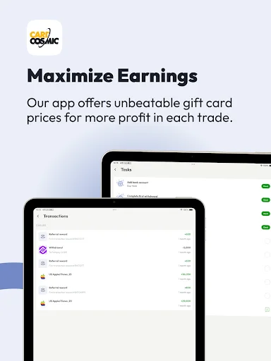 Descargar CardCosmic: Vende tus Tarjetas de Regalo de Forma Segura - Screenshot 7