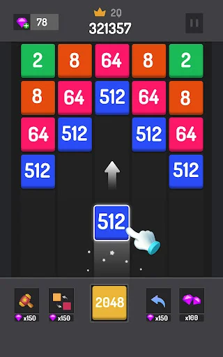 Descarga Number Games – 2048 Blocks: Rompecabezas Adictivo Gratis - Screenshot 12