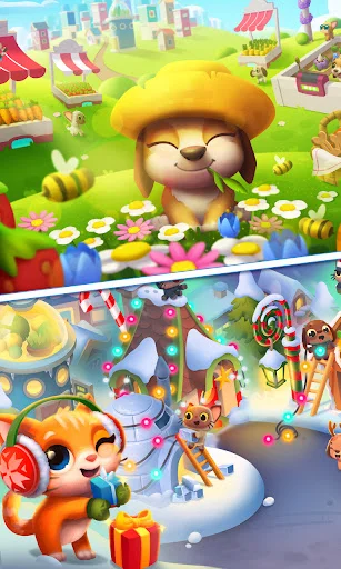 Descarga Pet Rescue Saga: Rompecabezas de Mascotas Gratis - Screenshot 5