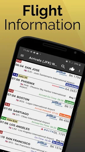 Fukuoka Airport Flight Info: Información de Vuelos en Tiempo Real - Screenshot 1