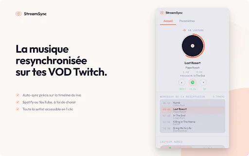 StreamSync: Resincroniza Spotify con tus VODs de Twitch – Descarga - Screenshot 1