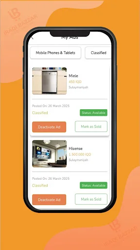 Descarga Iraqi Bazzar: Compra y Vende Fácilmente – App Gratuita - Screenshot 7