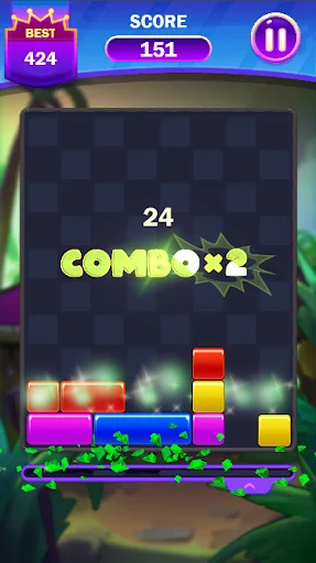 Descarga Falling Puzzle – Falling Block | El Mejor Juego de Bloques - Screenshot 13