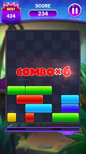 Descarga Falling Puzzle – Falling Block | El Mejor Juego de Bloques - Screenshot 5