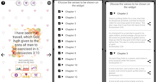 Descarga Bible Ecclesiastes – Versículos Bíblicos Gratis - Screenshot 22